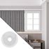 Naissance entre mur en métal diam 16 mm Finition Blanc brillant par 2 - MOBOIS