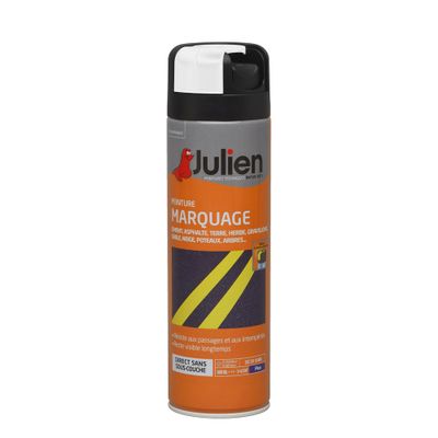 Bombe de peinture de marquage 0,5 L blanc - JULIEN