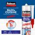 Mastic Silicone Cuisine & Bain Séchage rapide blanc 280 ml RUBSON