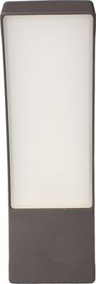 Applique extérieur LED Curve anthracite IP44 1000 lumens blanc chaud - ARLUX