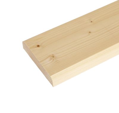 Barre à volet bois sapin du nord rabotée non traité - 27 x 95 x 2400 mm - HENRY TIMBER