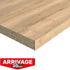 Plan de travail décor chêne structuré 2000 x 640 x 38 mm FAB