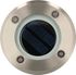 Spot encastrable solaire LED détecteur crépusculaire Patio acier IP67 20 lumens blanc chaud - ARLUX