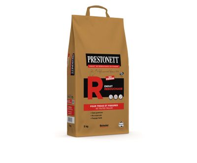 Enduit de rebouchage en poudre type R 5KG PRESTONETT
