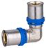 Coudes multisertis par 6 pour tube multicouche diamètre 16 mm - QUICK PLOMBERIE