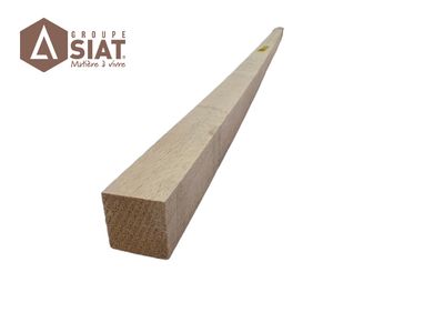 Tasseau 1er choix ayous raboté non traité - 9 x 9 x 2000 mm - GROUPE SIAT