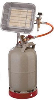 Chauffage de chantier à gaz infrarouge 4,2 kW gris - ROTHENBERGER