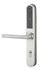 Poignée électronique polyvalente avec cylindre mécanique entraxe 70 mm finition silver INTELOCK