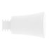 Embout déco pommeau en métal diam 28 mm Finition Blanc mat - MOBOIS