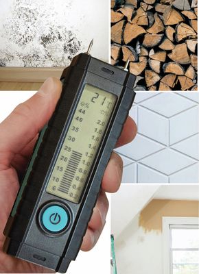 Détecteur d'humidité et thermomètre digital - TIBELEC