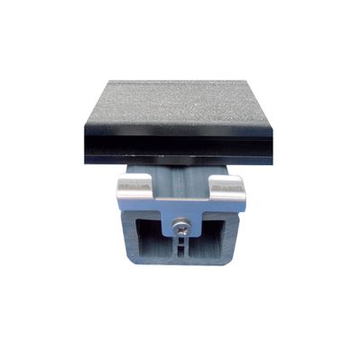 Lot 20 clips de fin inox lame terrasse composite WPC - SAB COMPOSITES