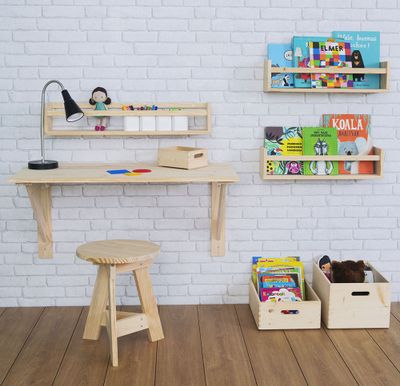 Caisse en bois 40 x 30 x 14 cm sans couvercle