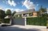 Portail coulissant aluminium ALIZEE l.4,00 x H.1,65 m gris  - PREFALU