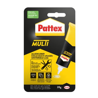 Colle de fixation multi-usages tube 20 g - PATTEX