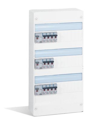Tableau électrique pré-équipé 3 rangées pour logement T4 - LEGRAND