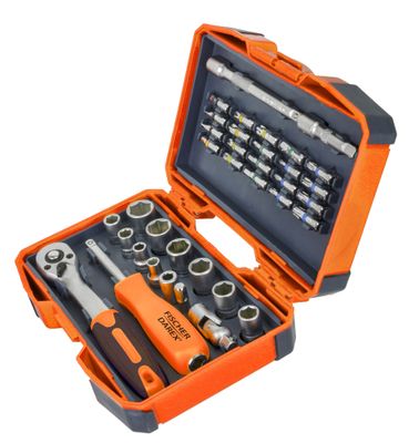 Coffret de douilles et embouts de 38 pièces FISCHER DAREX