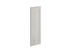 Porte à cadre effet bois blanchi pour colonne de cuisine Quadro ANV-01 OAK 130 x 40 cm OFITRES