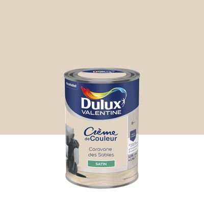 Peinture crème de couleur satin caravane de sable 1,25 L- DULUX VALENTINE