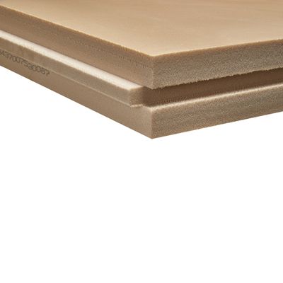 Panneau de polystyrène extrudé rainuré bouveté - Épaisseur 80 mm - l. 0,60 x L.1,25 m SOPREMA