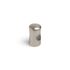 Bouton de meuble cylindrique zamak nickelé mat diamètre 14 mm REI