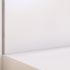 Panneau mural de douche aluminium blanc 120 x 210 cm AURLANE