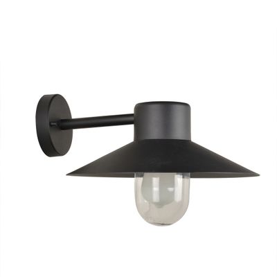 Applique extérieur E27 River noir IP44 25W - COREP
