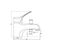 Mitigeur de baignoire monotrou Chrome Target 40 - ESSEBAGNO