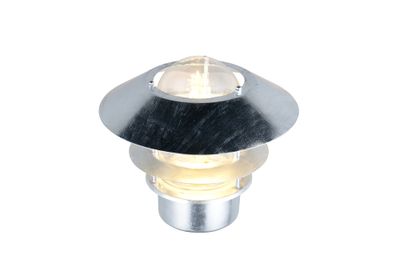 Applique extérieur montante E27 IP44 10W Zinc - Ruvuma TRIO
