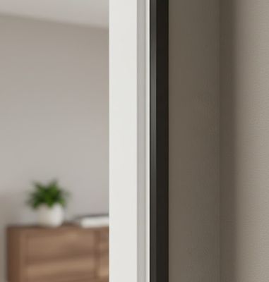 NEZ DE CLOISON PVC ANTHRACITE 20X74X20MM 2,60M CQFD