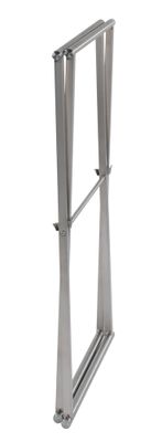 Porte-serviettes repliable en acier inox Lava