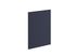 Porte pour meuble de cuisine Lotus bleu marine mat 56 x 40 cm OFITRES