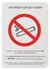 Plaque signalétique adhésive Défense de fumer 148 x 210 mm THIRARD