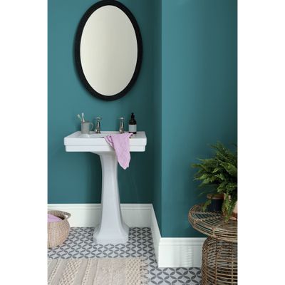 Peinture Crème de Couleur Cuisine et Bain Satin Acapulco 0,75 L - DULUX VALENTINE