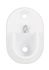 Support mural pour barre de penderie métal diam 16 mm blanc par 2 MOBOIS