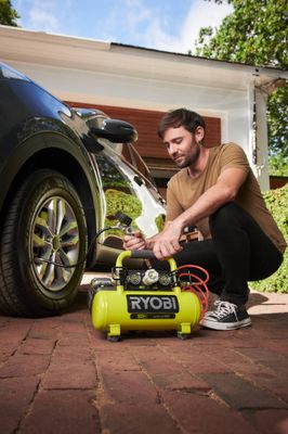 Compresseur gonfleur sans fil ONE+ R18AC-0 (Solo) - RYOBI