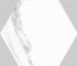 Carrelage sol hexagone effet marbre mat 23 x 27 cm paquet 0,75 m² CERAM INDUSTRIE