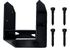 Support poteau noir 70 mm - BURGER
