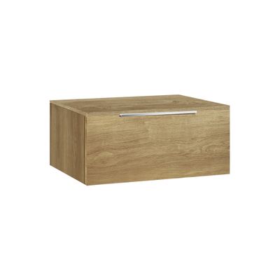 Meuble bas de salle de bains Lotus 1 tiroir L60 x H29 x P46 cm panneau de particules bois