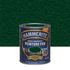 Peinture fer extérieur direct sur rouille martelé vert épicéa 0,75 L - HAMMERITE