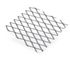 Tôle aluminium brut métal déployé 250 x 500 mm épaisseur 0,8mm CQFD