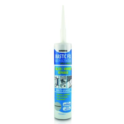 Mastic Fix MS polymère blanc 290 ml FITT
