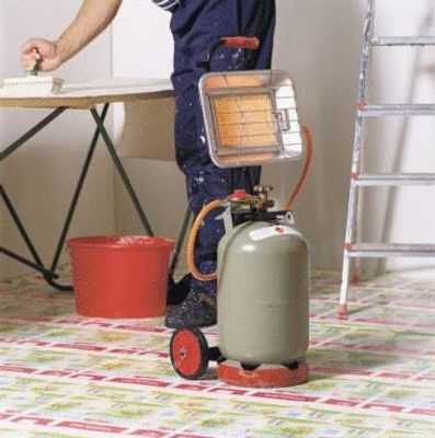 Chauffage d'atelier infrarouge à gaz 4.2kW ROTHENBERGER