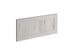 Façade tiroir à cadre effet bois blanchi pour meuble de cuisine Quadro ANV-01 OAK 35 x 80 cm OFITRES