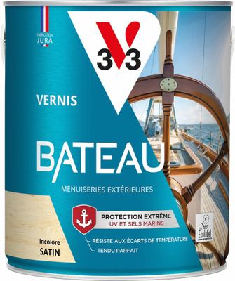 Vernis Bateau satin incolore 2,5 L - V33