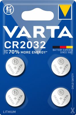 Piles lithium CR2032 par 4 - VARTA