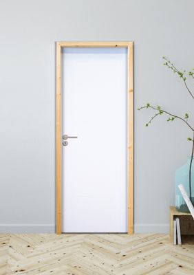 Bloc-porte isoplane H.204 x l.73 cm prépeint poussant droit - SMIS