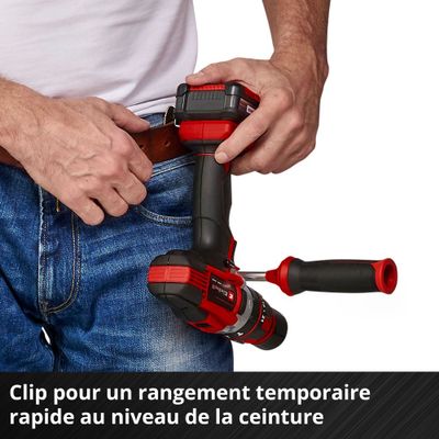 Perceuse visseuse à percussion sans fil 18 V avec 2 batteries 2,0 Ah TE-CD 18/48 Li-i EINHELL