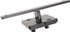 Support de rampe fonte d'aluminium termolaqué noir garde corps Moka - 100 x 170 mm - BURGER