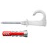 Crochet EasyHook rond DuoPower 6 x 30 mm par 10 FISCHER