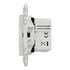 Double prise USB-C 21W Odace 2025 blanc - SCHNEIDER ELECTRIC